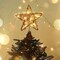 Christmas Tree Topper Farmhouse Christmas Decor Christmas Tree Decorations Rattan Natural Christmas Tree Star